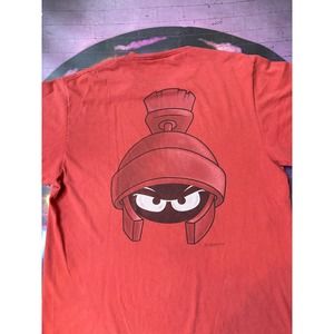 Vintage 1996 Marvin the Martian Warner Bros shirt size XL Changes tag
